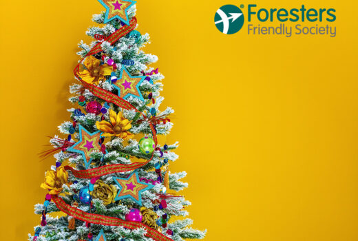 Foresters Facebook Image Christmas Tree And Logo