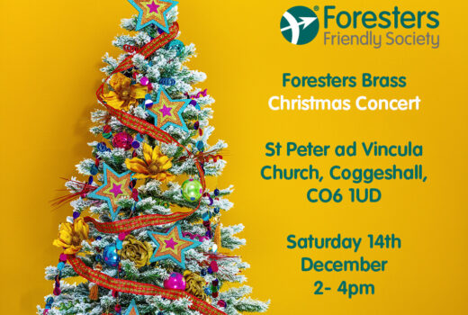 Foresters Facebook Image Christmas Tree And Logo