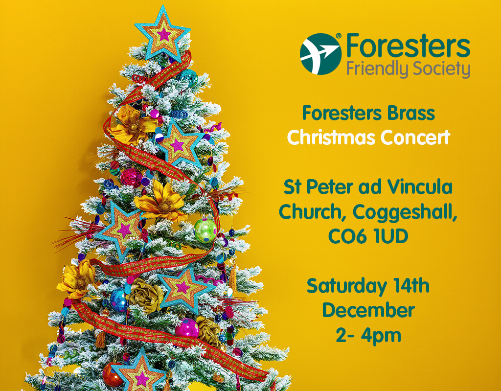 Foresters Facebook Image Christmas Tree And Logo